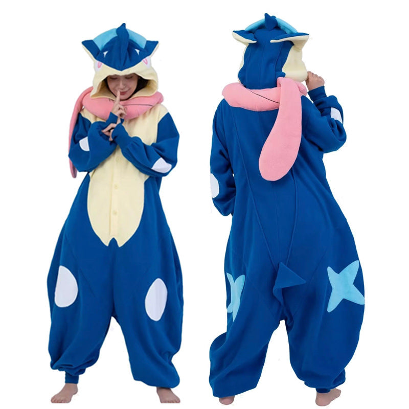 Blue Ninja Frog Kigurumi Onesie Pyjamas