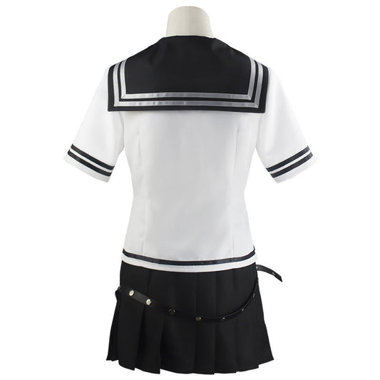 Punk Rock Schoolgirl Cosplay Costume Set