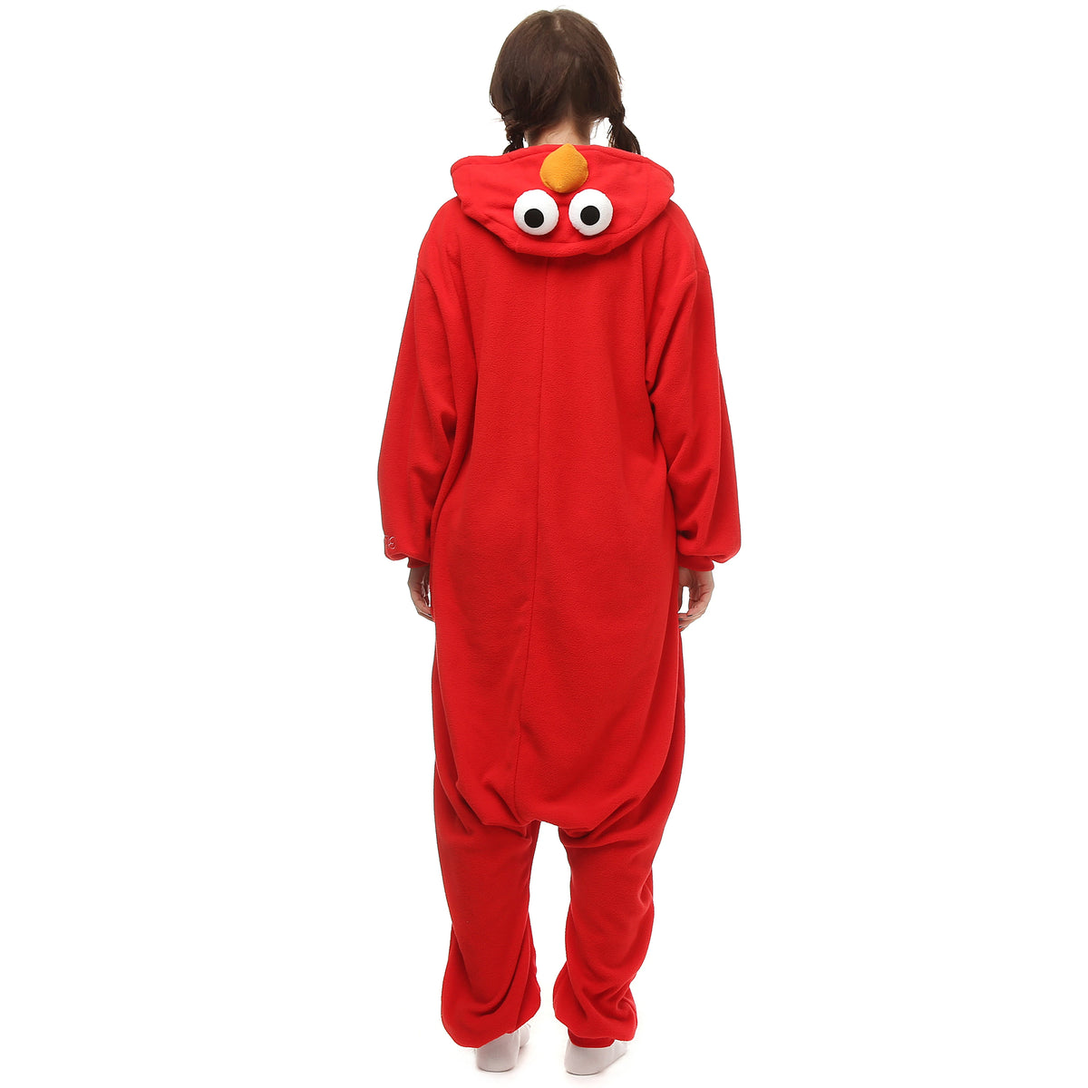 Red Furry Monster Kigurumi Onesie Pyjamas