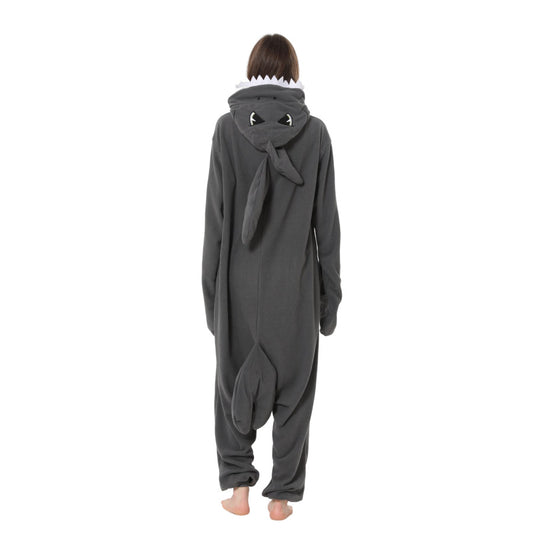 Grey Shark Kigurumi Onesie Pyjamas