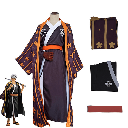 Anime Swordsman Kimono Costume