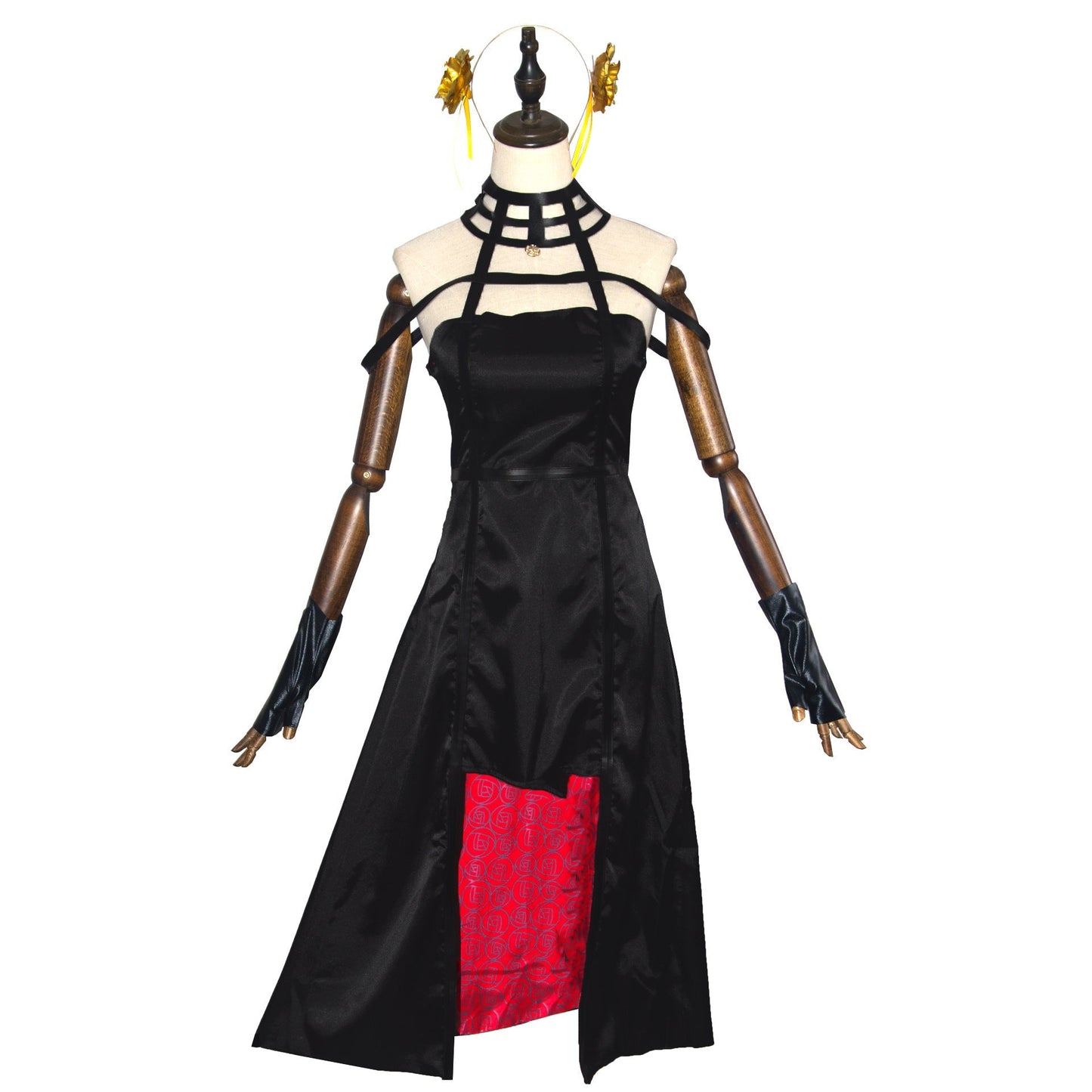 Black Spy Assassin Costume Dress