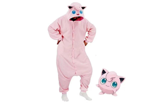 Pink Round Singer Kigurumi Onesie Pyjamas