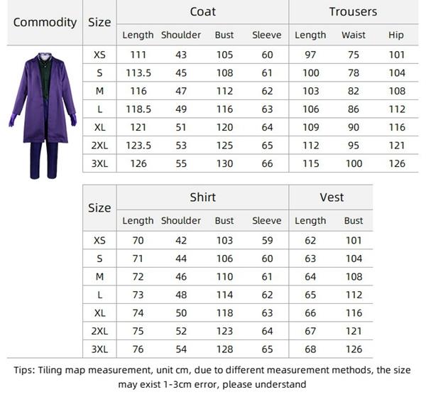 Adult Purple Suit Villain Clown – view 2