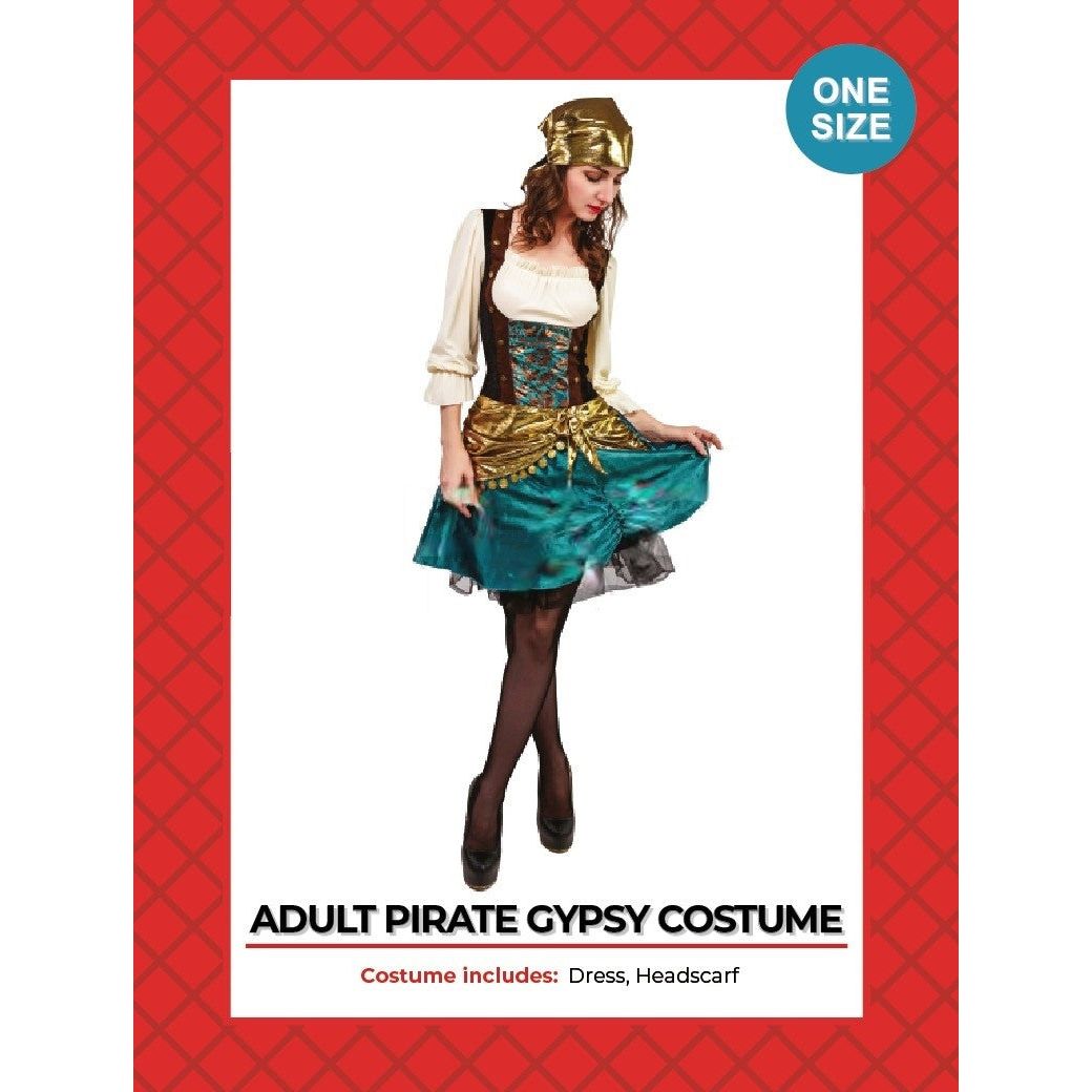 Adult Pirate Gypsy Costume