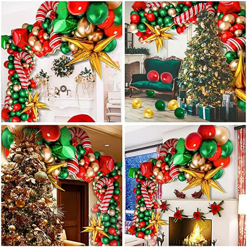 Christmas Balloon Garland Arch Kit