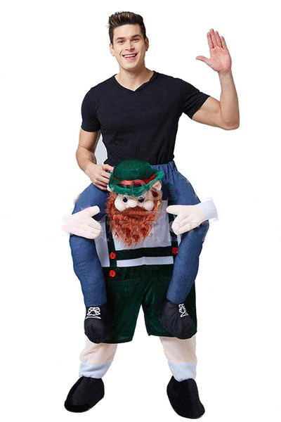 Men's Bavarian Ride-On Piggyback Costume