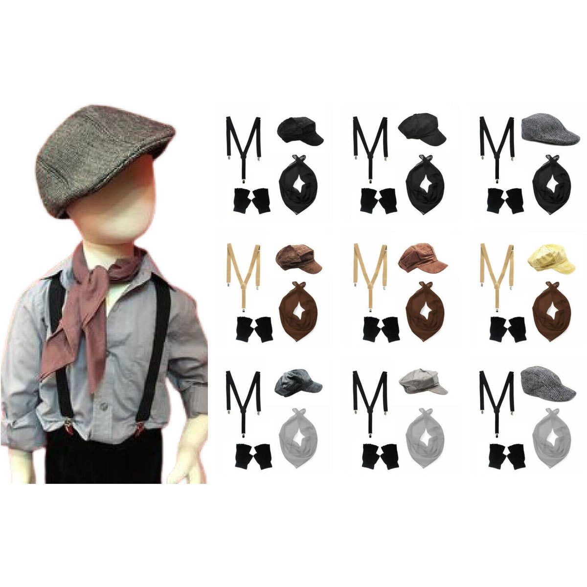 Victorian Poor Boy Book Week Costume Set