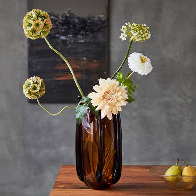 Modern Droplet Sculptural Glass Vase – view 2