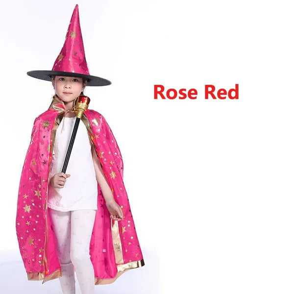 Kids Wizard Cape with Hat – view 8