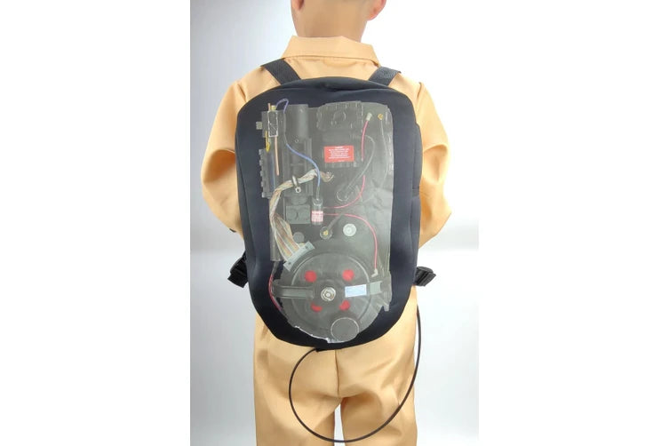 Kids Ghost Hunter with Backpack & Gun Costume – view 6
