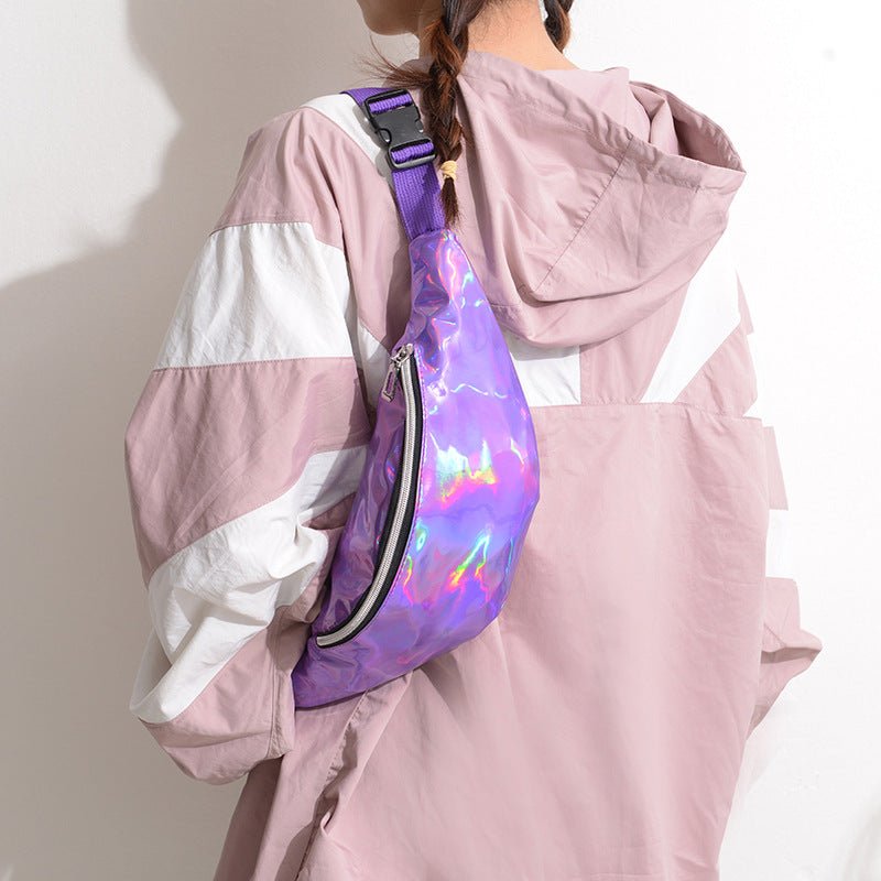 80s Neon Holographic Bum Bag – view 2