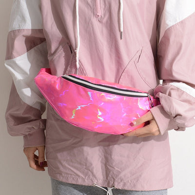 80s Neon Holographic Bum Bag – view 4