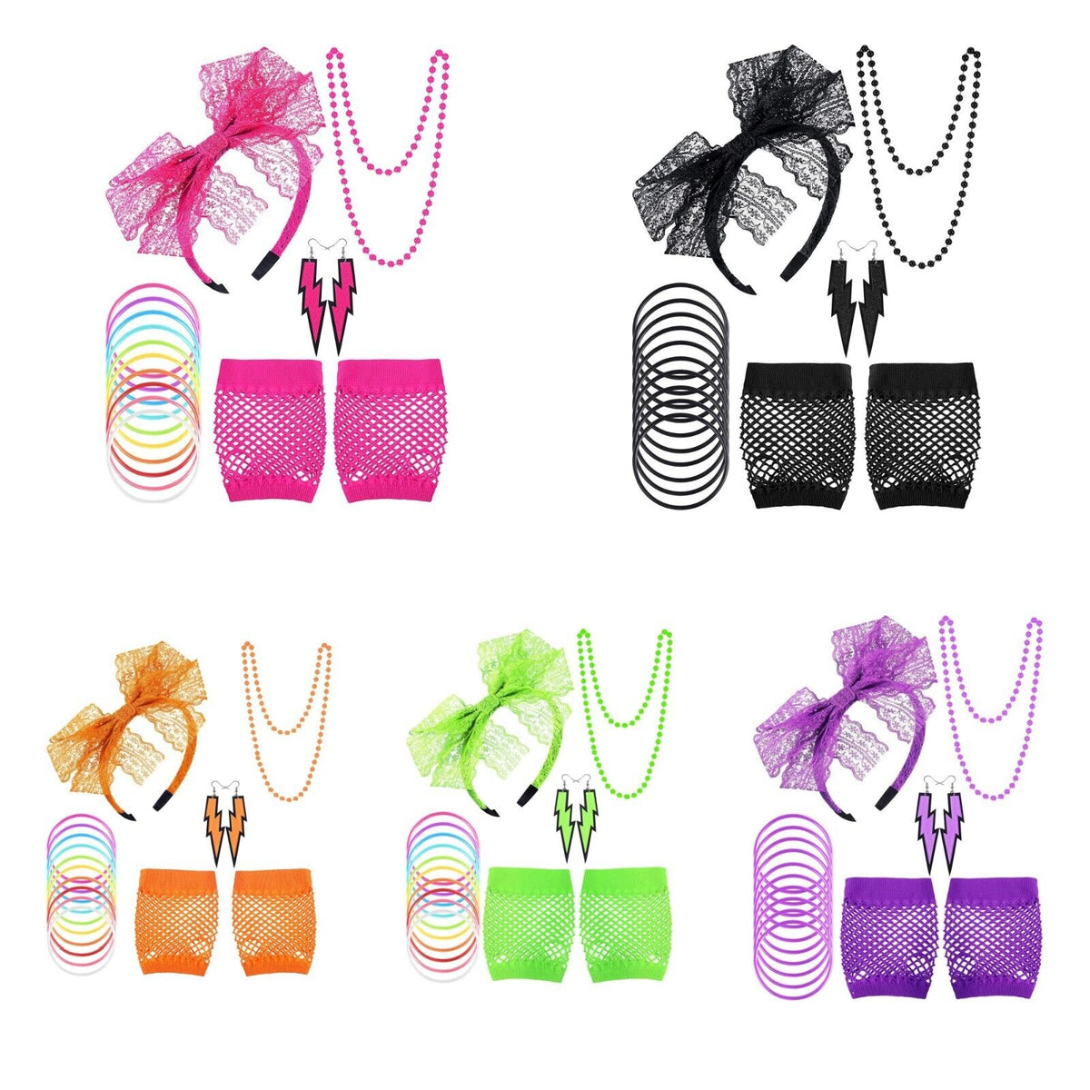 80s Party Accessories Set