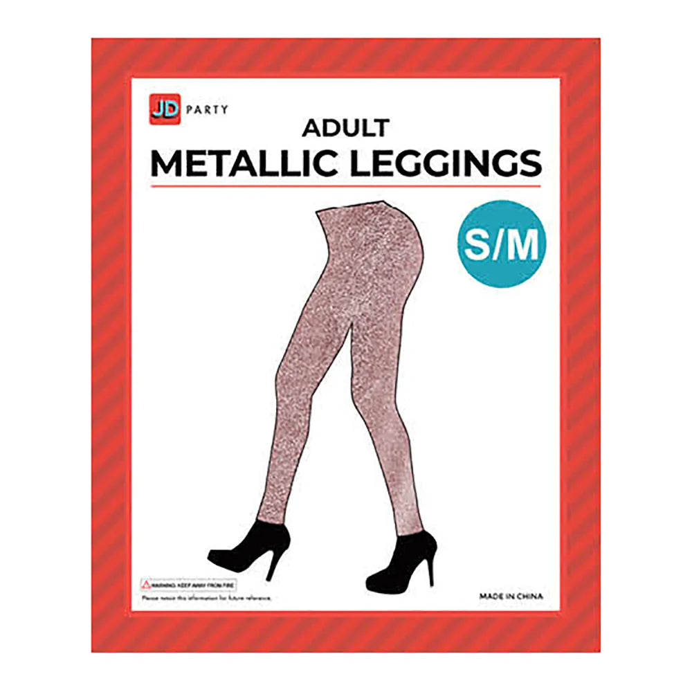 Adult Metallic Leggings – view 4