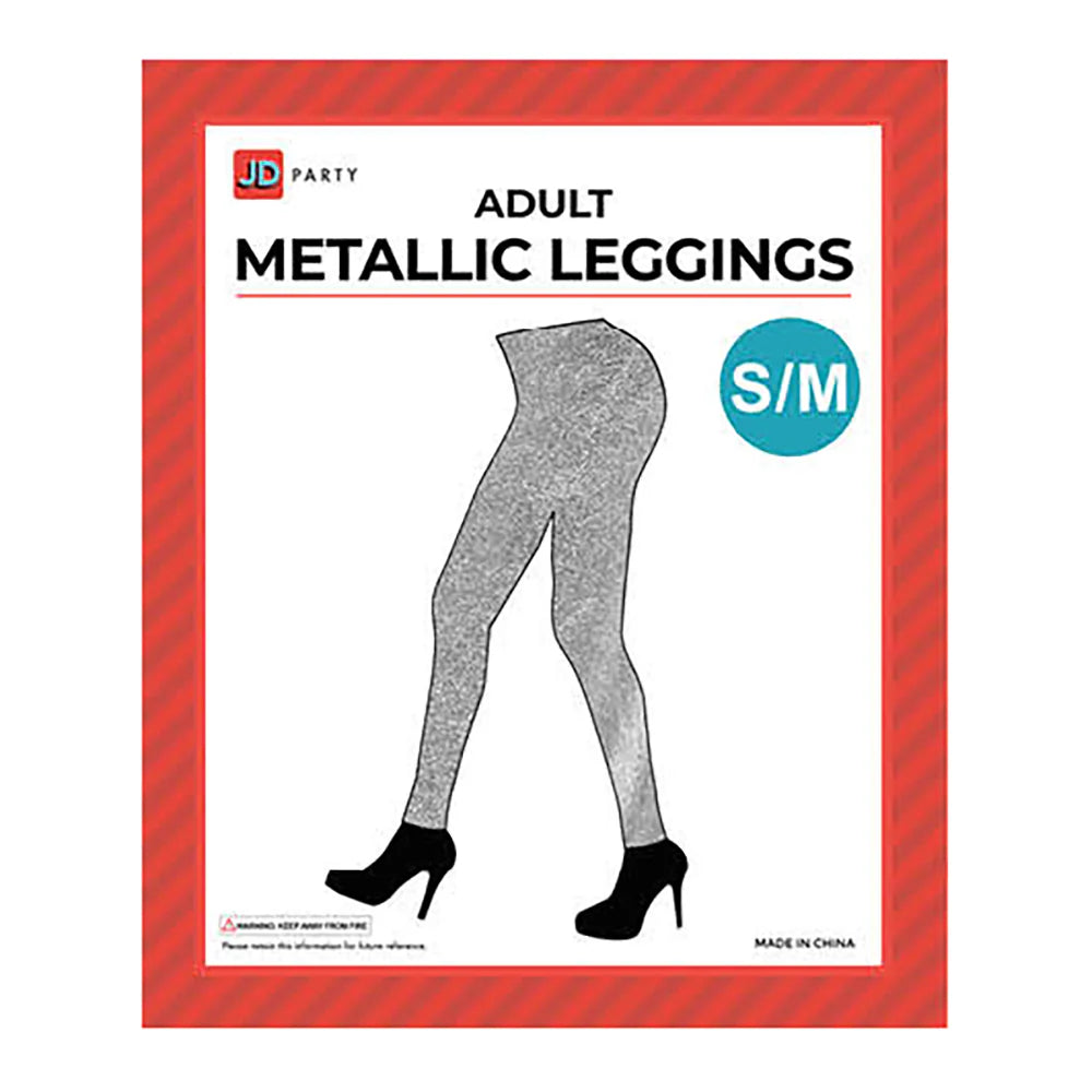 Adult Metallic Leggings – view 2