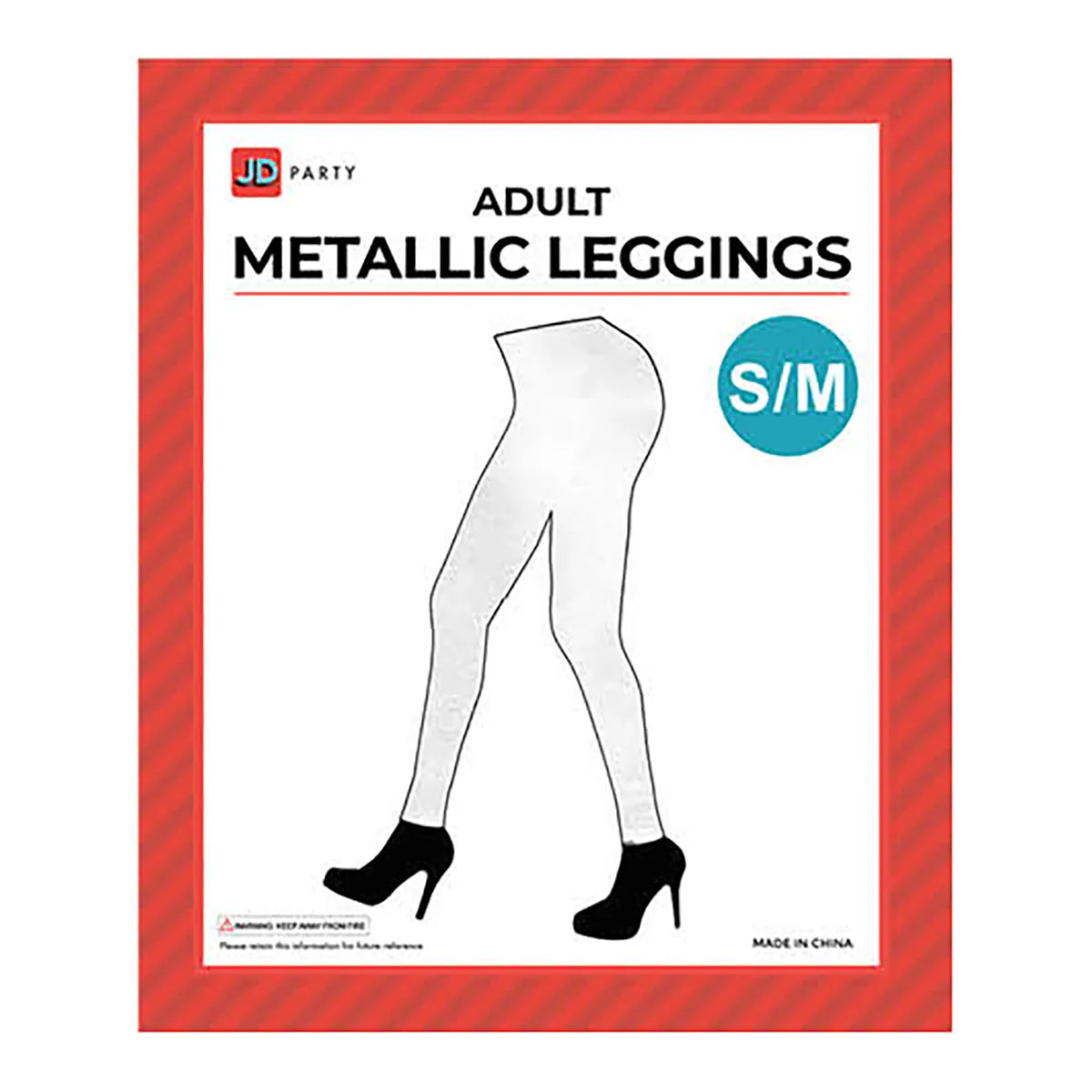 Adult Metallic Leggings – view 9