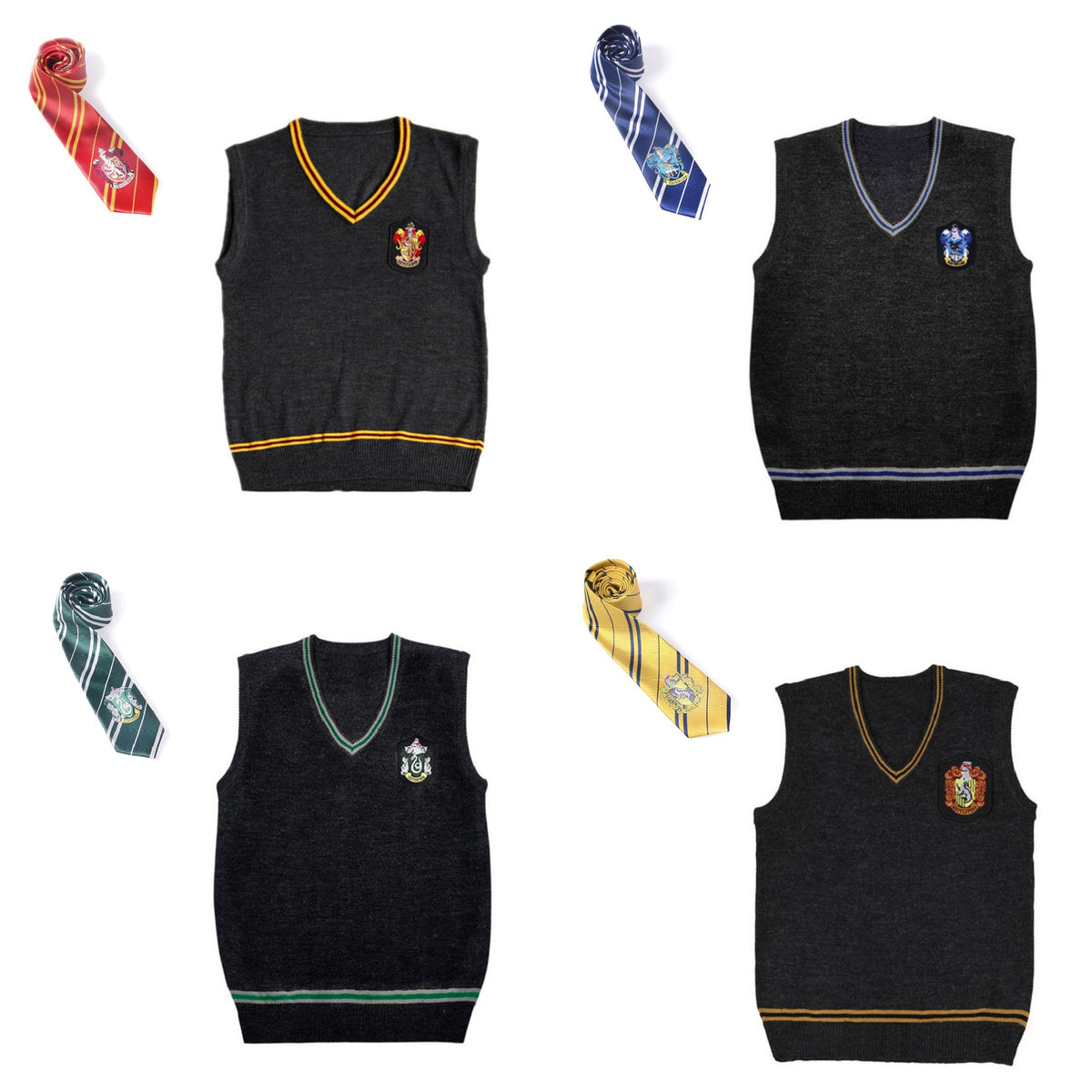 Wizard School Vest & Tie Set