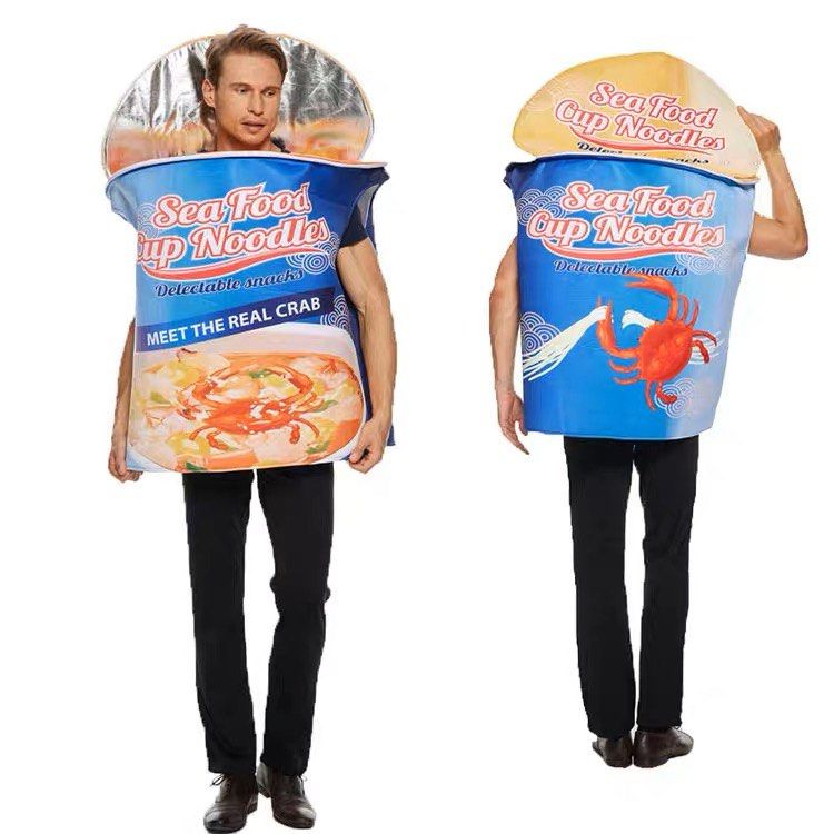 Adult Novelty Adult Instant Noodle Cup Costume