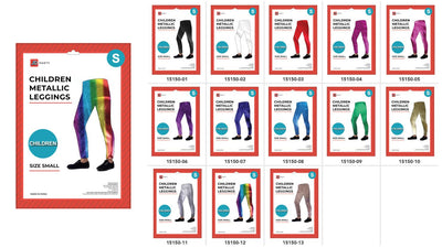 Children Metallic Leggings