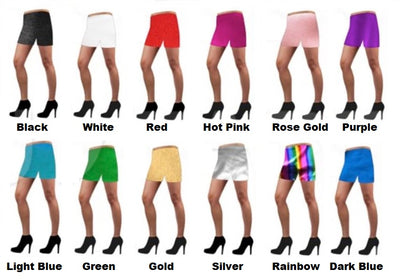 Adult Metallic Shorts