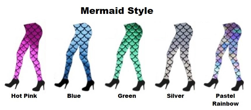 Adult Metallic Leggings