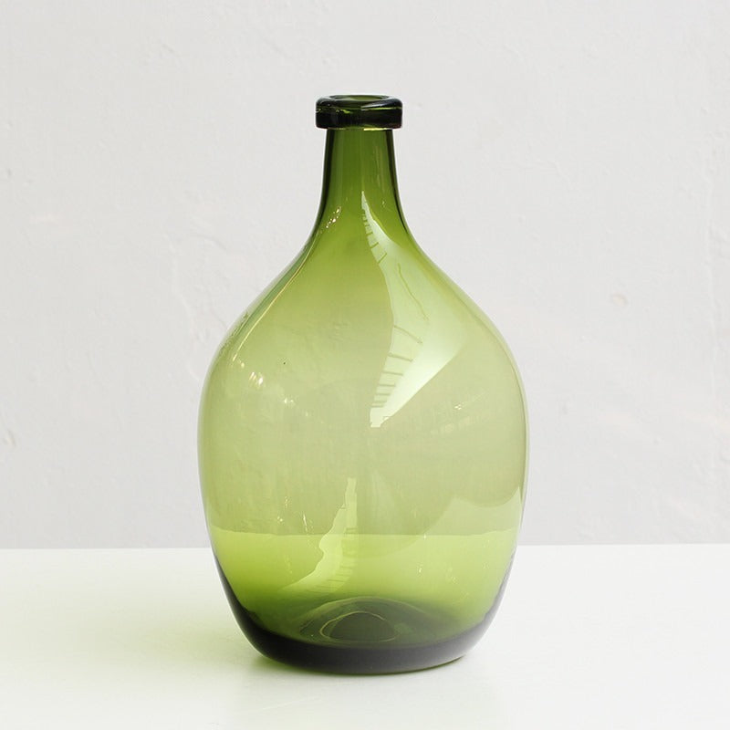 Transparent Teardrop Decorative Glass Vase – view 8