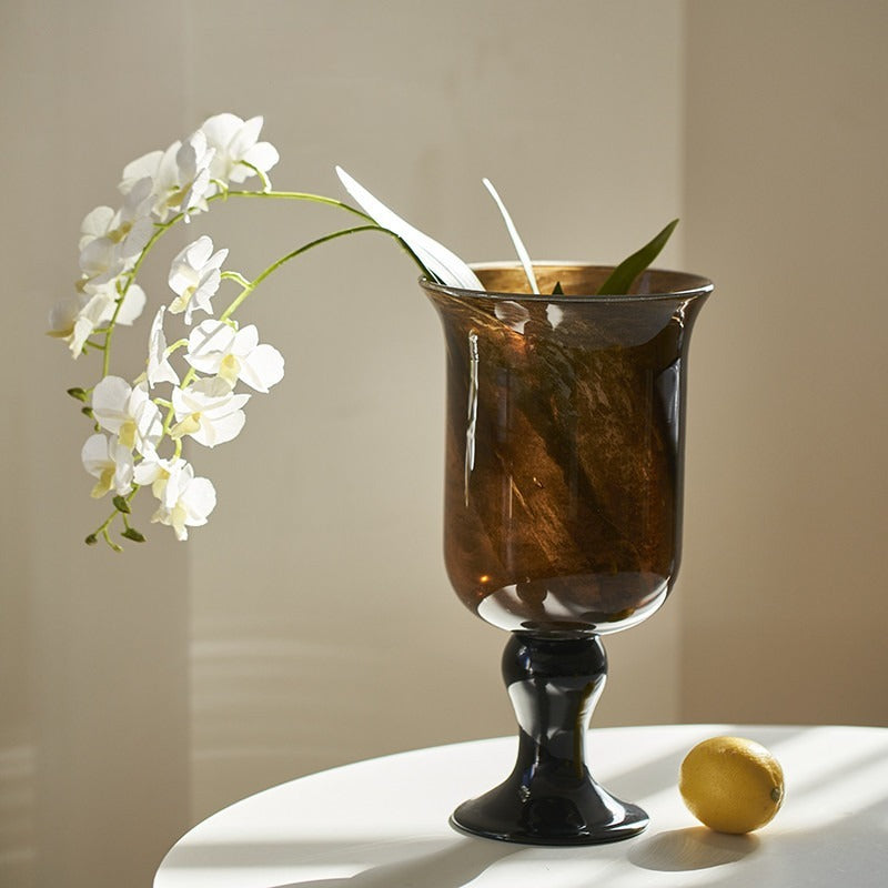 Vintage Style Lamp Candleholder Art Decor Glass Vase – view 2