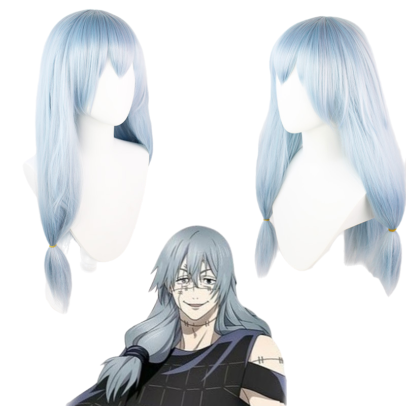 Adult Patchwork Curse Villain & Wig Anime Costume – view 4