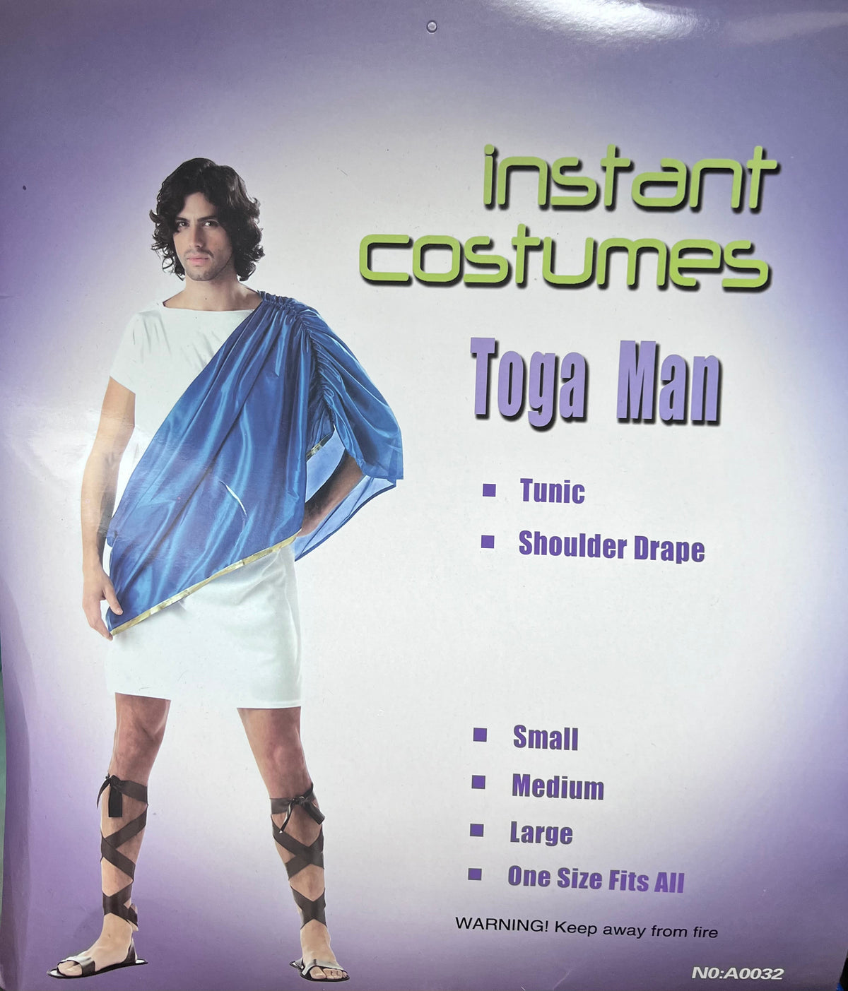 Adult Toga Man Costume