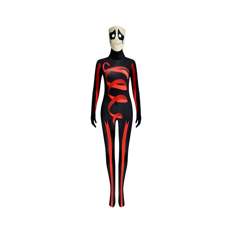 Ribbon Comedy Mask Costume