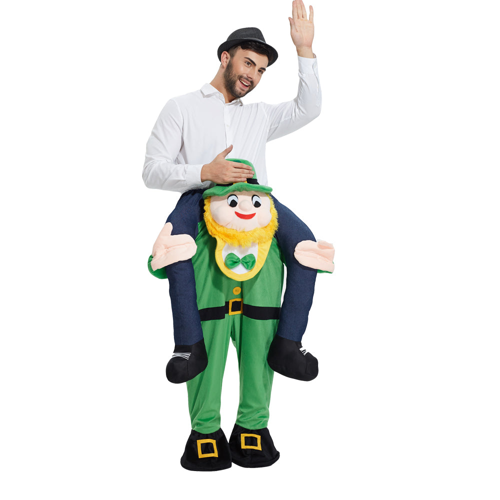 Leprechaun St Patricks Day Ride-On Piggyback Costume
