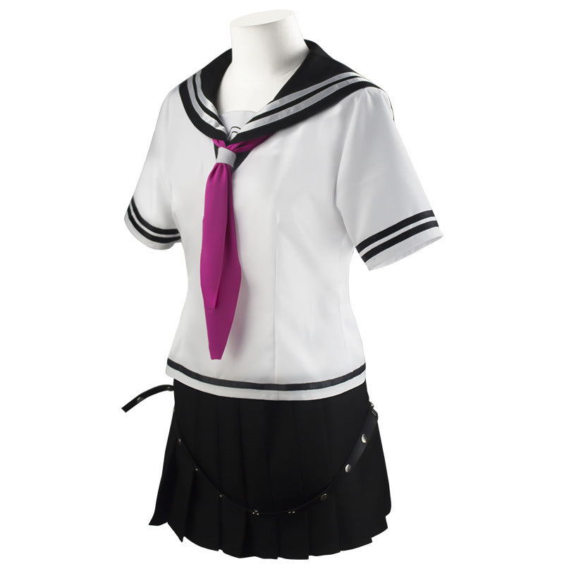 Punk Rock Schoolgirl Cosplay Costume Set