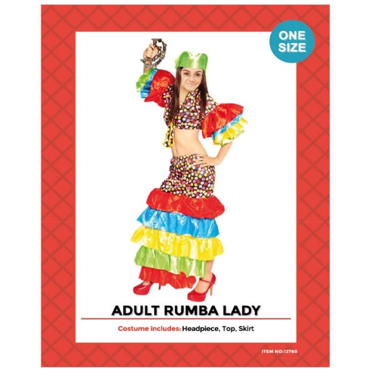 Adult Rumba Lady Costume