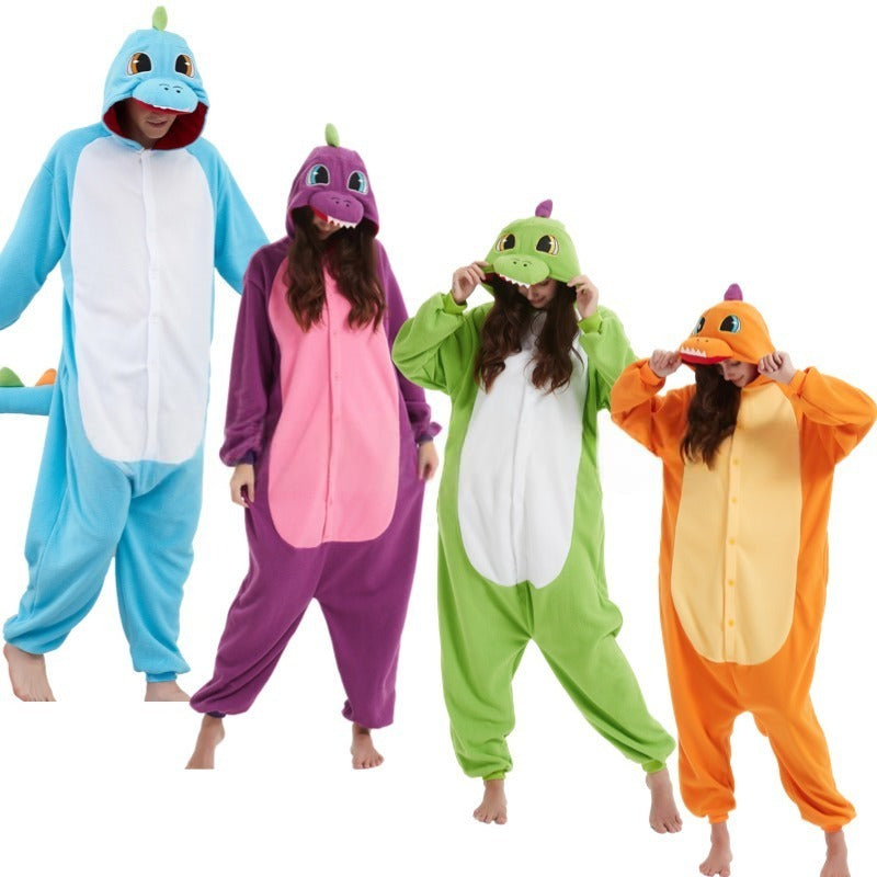 Adult Colourful Dinosaur Onesie