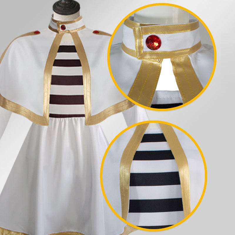 Anime White Elf Mage Dress – view 3