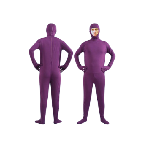 Kids & Adults Open Face Invisible Man Morph Suit Spandex Bodysuit – view 8