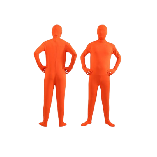 Kids & Adults Orange Morph Suit Costume