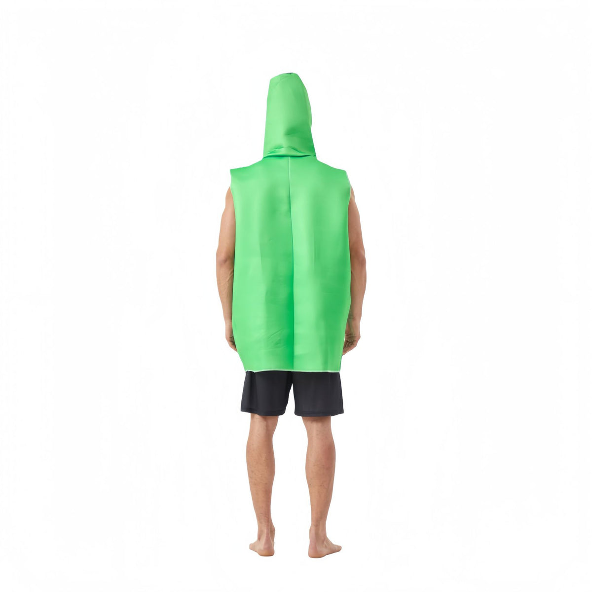 Adult Novelty Green Beer Bottle Costume – view 3