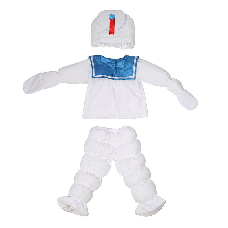 Kids Giant Marshmallow Man Costume – view 2