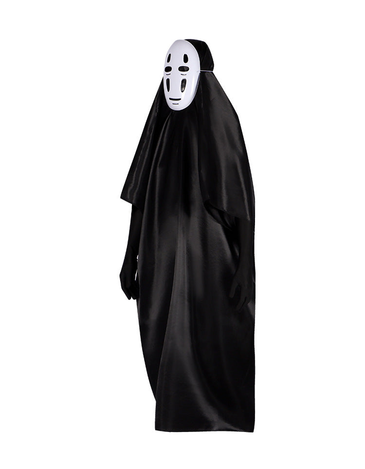 Kids & Adults Black Masked Spirit Costume – view 5
