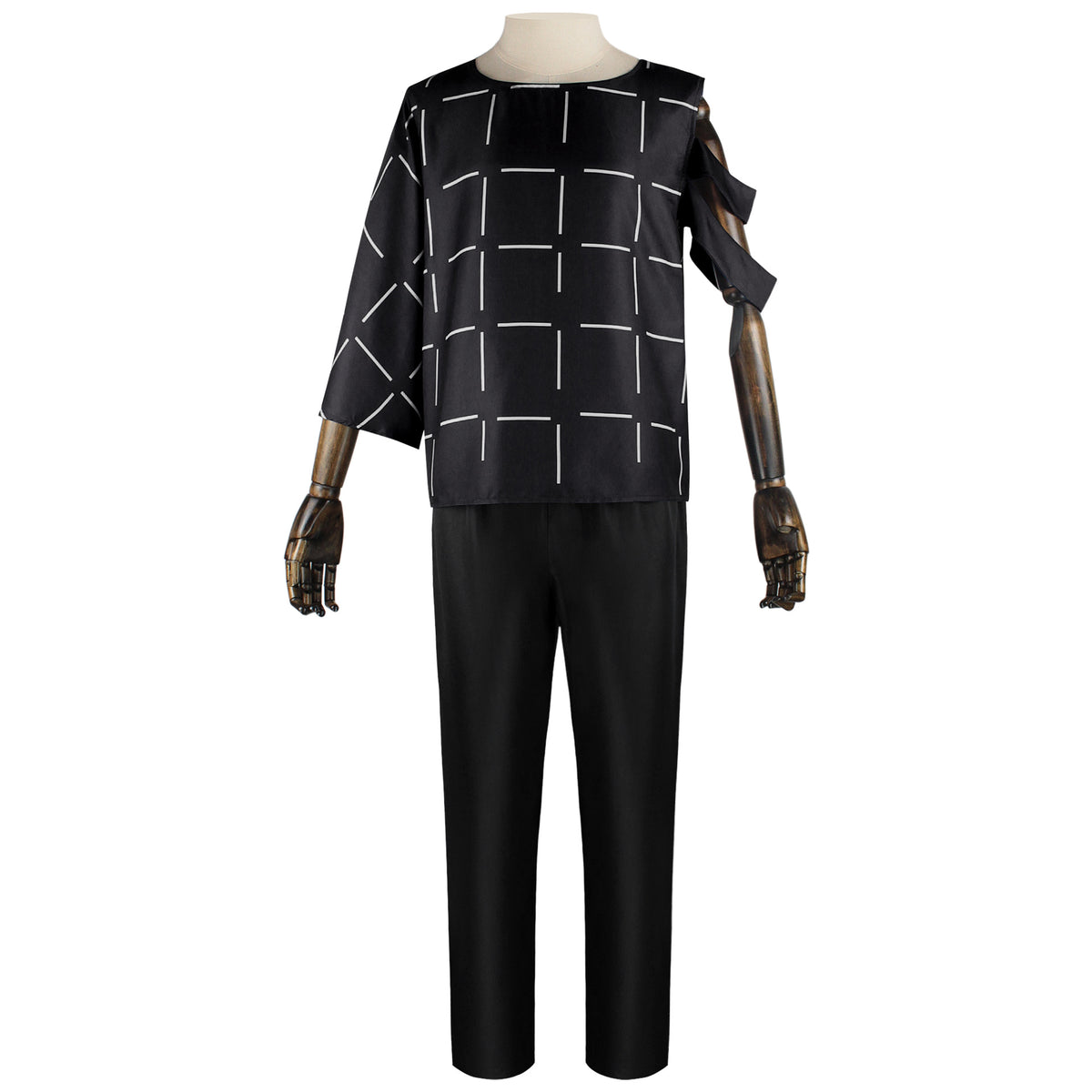 Adult Patchwork Curse Villain & Wig Anime Costume