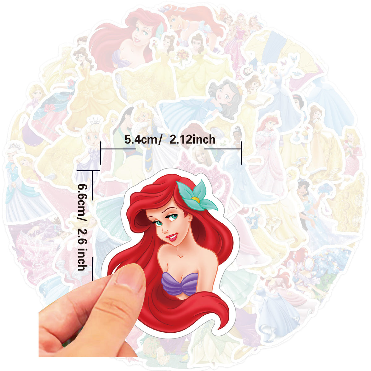 Princess Vinyl Sticker Pack – view 3