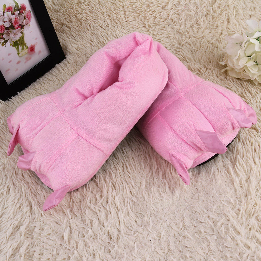 Pink Claw Slippers for Kigurumi Onesies
