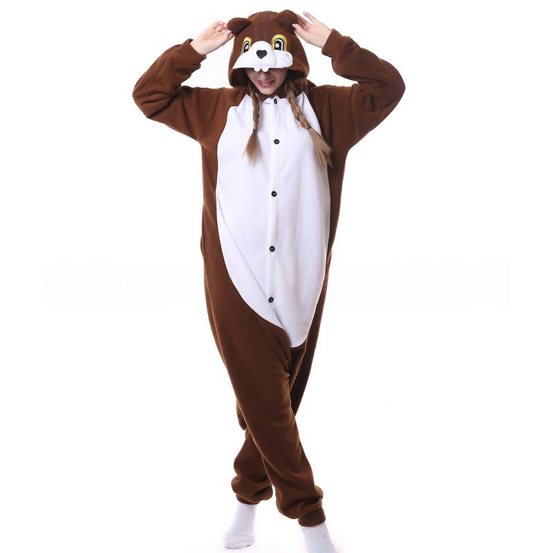 Chipmunk Squirrel Kigurumi Onesie Pyjamas