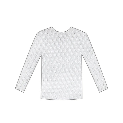 Fishnet Long Sleeve Top – view 4