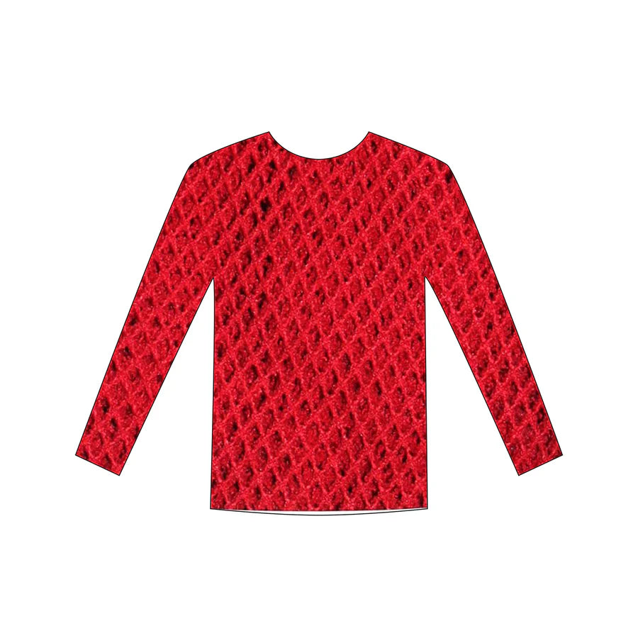 Fishnet Long Sleeve Top – view 6