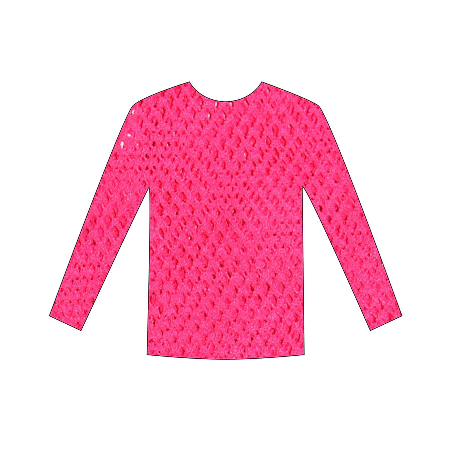 Fishnet Long Sleeve Top – view 7