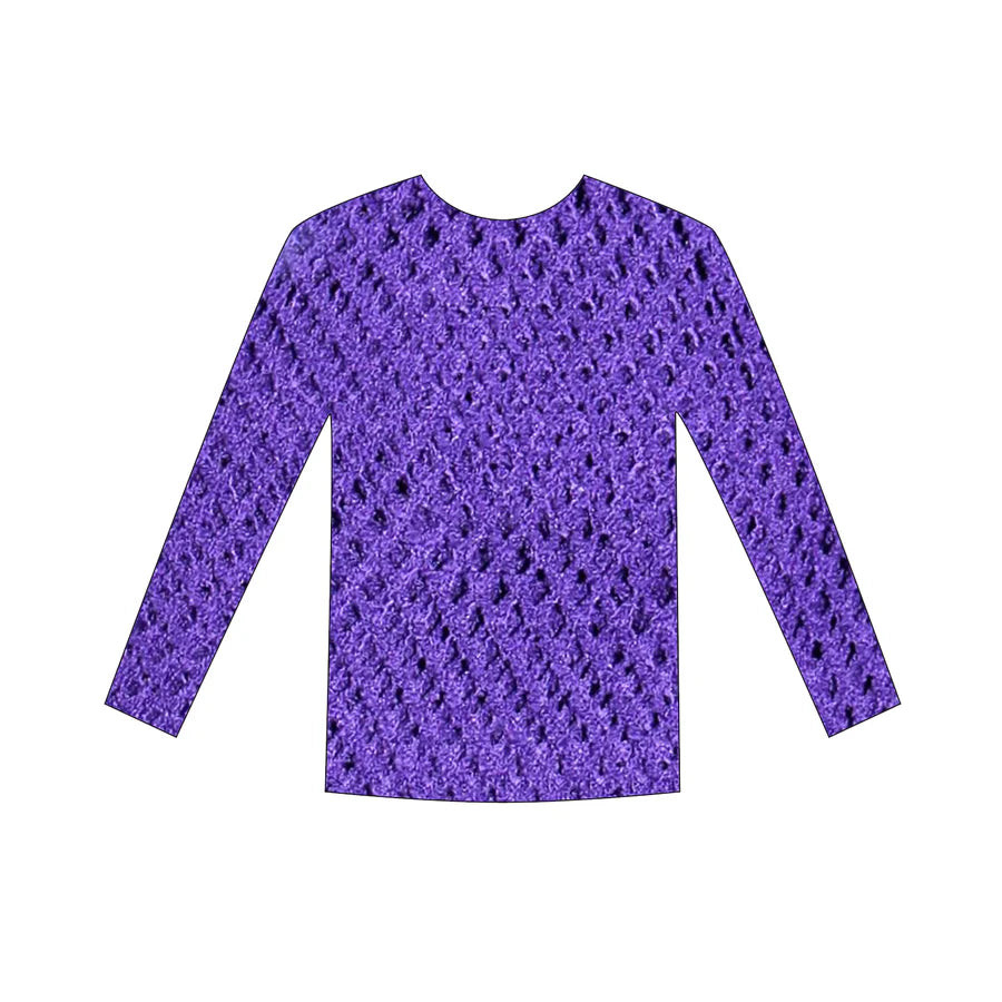 Fishnet Long Sleeve Top – view 3