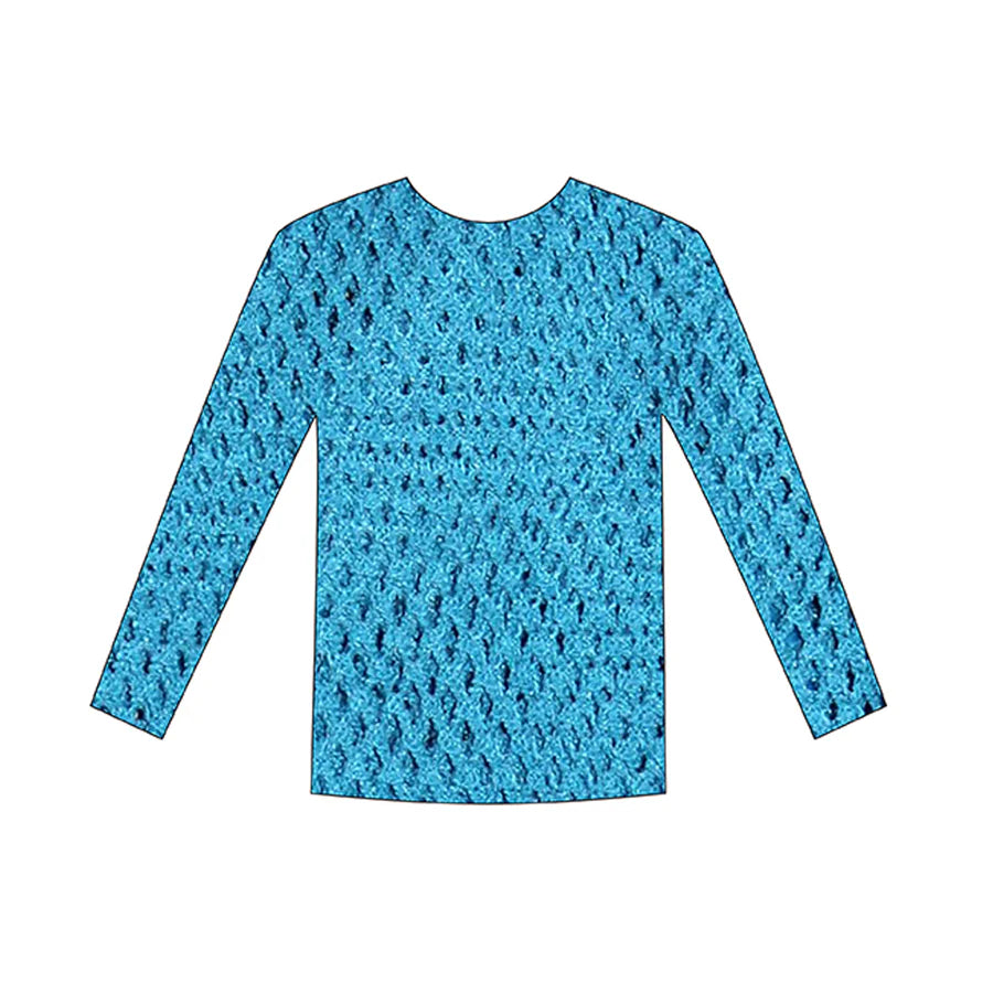 Fishnet Long Sleeve Top – view 8